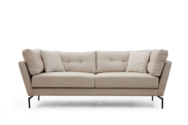 Burlington Soffa 3-sits Beige - Möbler - Vardagsrum - Soffor - 3-sits soffor