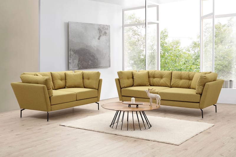 Burlington Soffa 3-sits Grön - Möbler - Vardagsrum - Soffor - 3-sits soffor