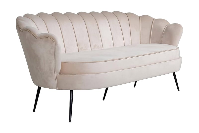 Calais 3-sits Soffa - Beige - Möbler - Vardagsrum - Soffor - 3-sits soffor