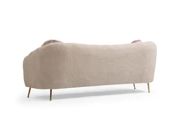 Caraquet Soffa 3-sits - Beige - Möbler - Vardagsrum - Soffor - 3-sits soffor