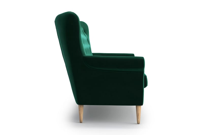 CASHMONE 3-sits Soffa Grön - Möbler - Vardagsrum - Soffor - 3-sits soffor