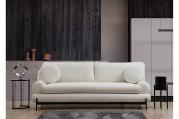 Cassius Soffa 3-sits - Vit - Möbler - Vardagsrum - Soffor - 3-sits soffor