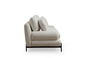 Cassius Soffa 3-sits - Vit - Möbler - Vardagsrum - Soffor - 3-sits soffor