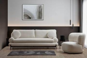 Cassius Soffa 3-sits - Vit - Möbler - Vardagsrum - Soffor - 3-sits soffor