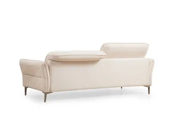 Chandara Soffa 3-sits - Vit - Möbler - Vardagsrum - Soffor - 3-sits soffor
