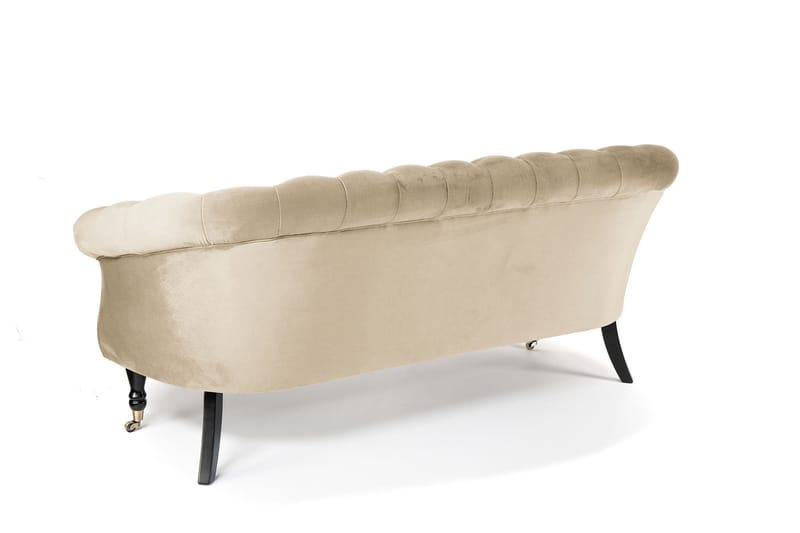 Chesterfield Ludovic Soffa 3-sits - Beige - Möbler - Vardagsrum - Soffor - 3-sits soffor