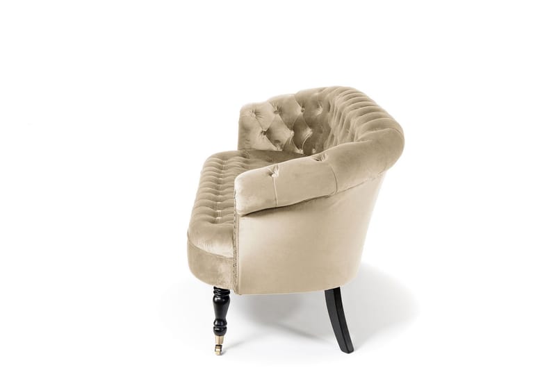 Chesterfield Ludovic Soffa 3-sits - Beige - Möbler - Vardagsrum - Soffor - 3-sits soffor