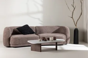Cielo 3-sits Soffa - Brun - Möbler - Vardagsrum - Soffor - 3-sits soffor