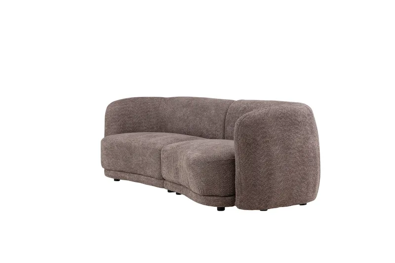 Cielo 3-sits Soffa - Brun - Möbler - Vardagsrum - Soffor - 3-sits soffor