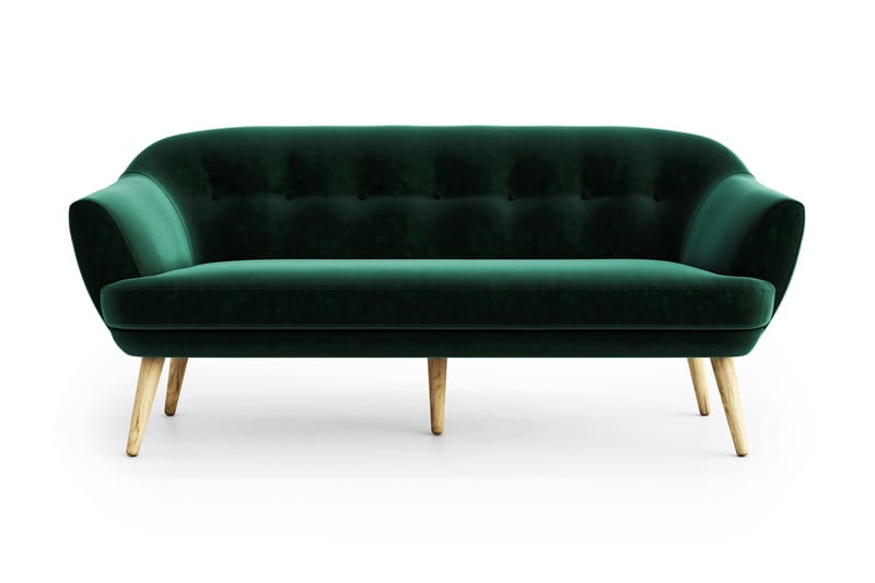 CLEOPAC 3-sits Soffa Grön - Möbler - Vardagsrum - Soffor - 3-sits soffor