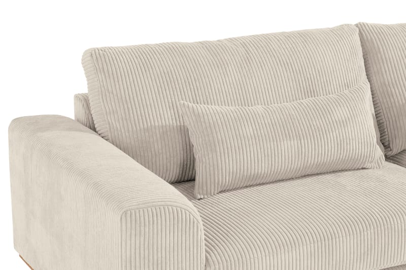 Copenhagen 3-sits Manchestersoffa - Beige - Möbler - Vardagsrum - Soffor - 3-sits soffor
