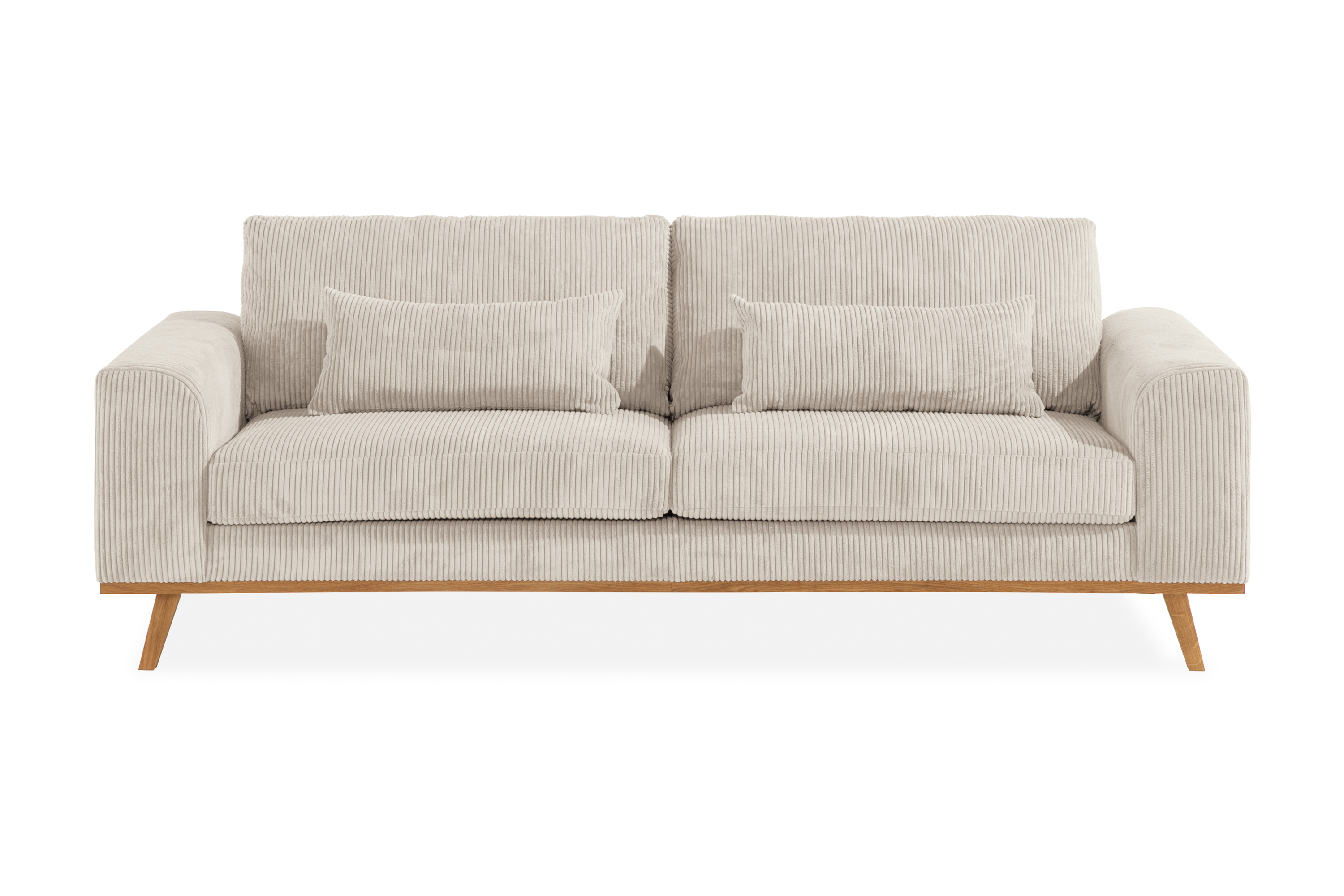 copenhagen 3-sits manchestersoffa - beige