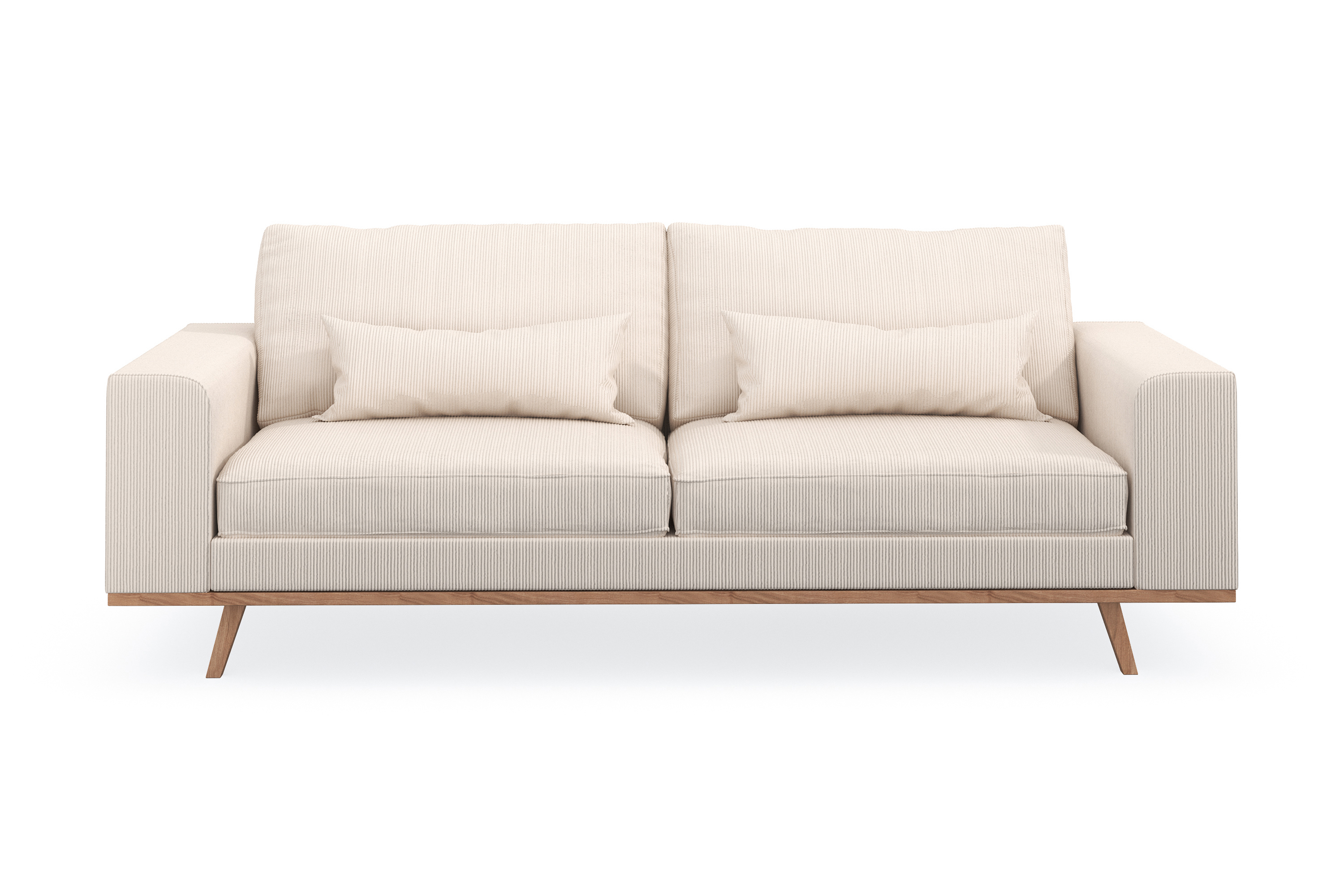 copenhagen 3-sits manchestersoffa - beige