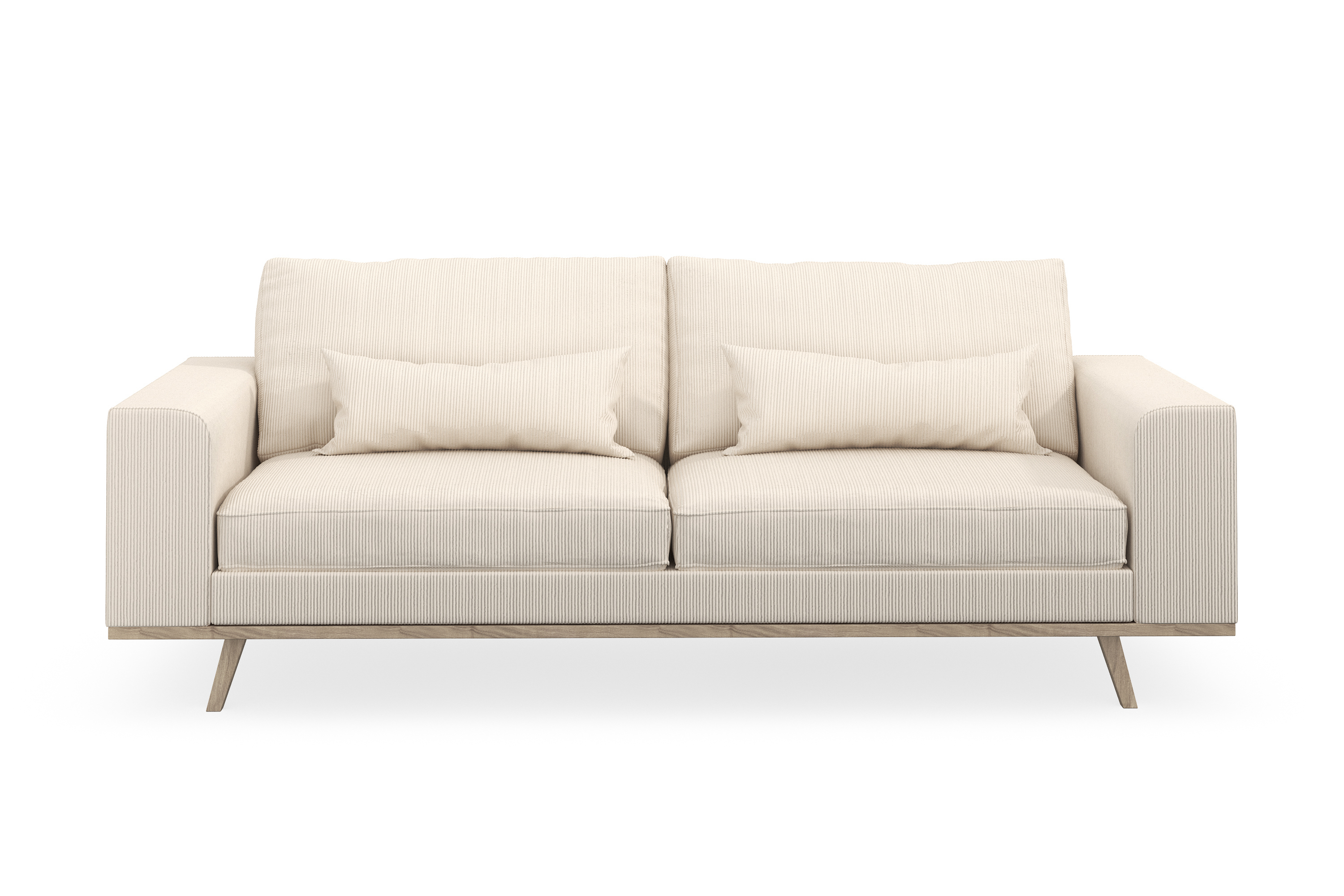 copenhagen 3-sits manchestersoffa - beige