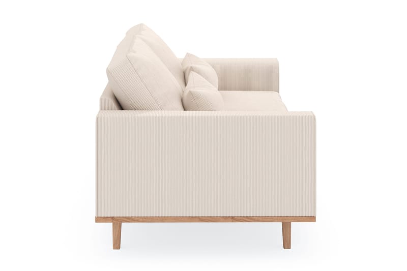 Copenhagen 3-sits Manchestersoffa - Beige - Möbler - Vardagsrum - Soffor - 3-sits soffor