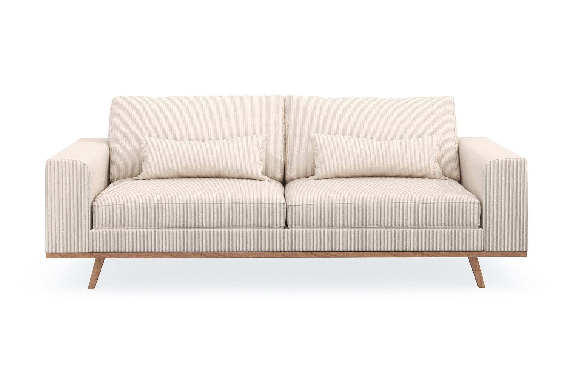 copenhagen 3-sits manchestersoffa - beige