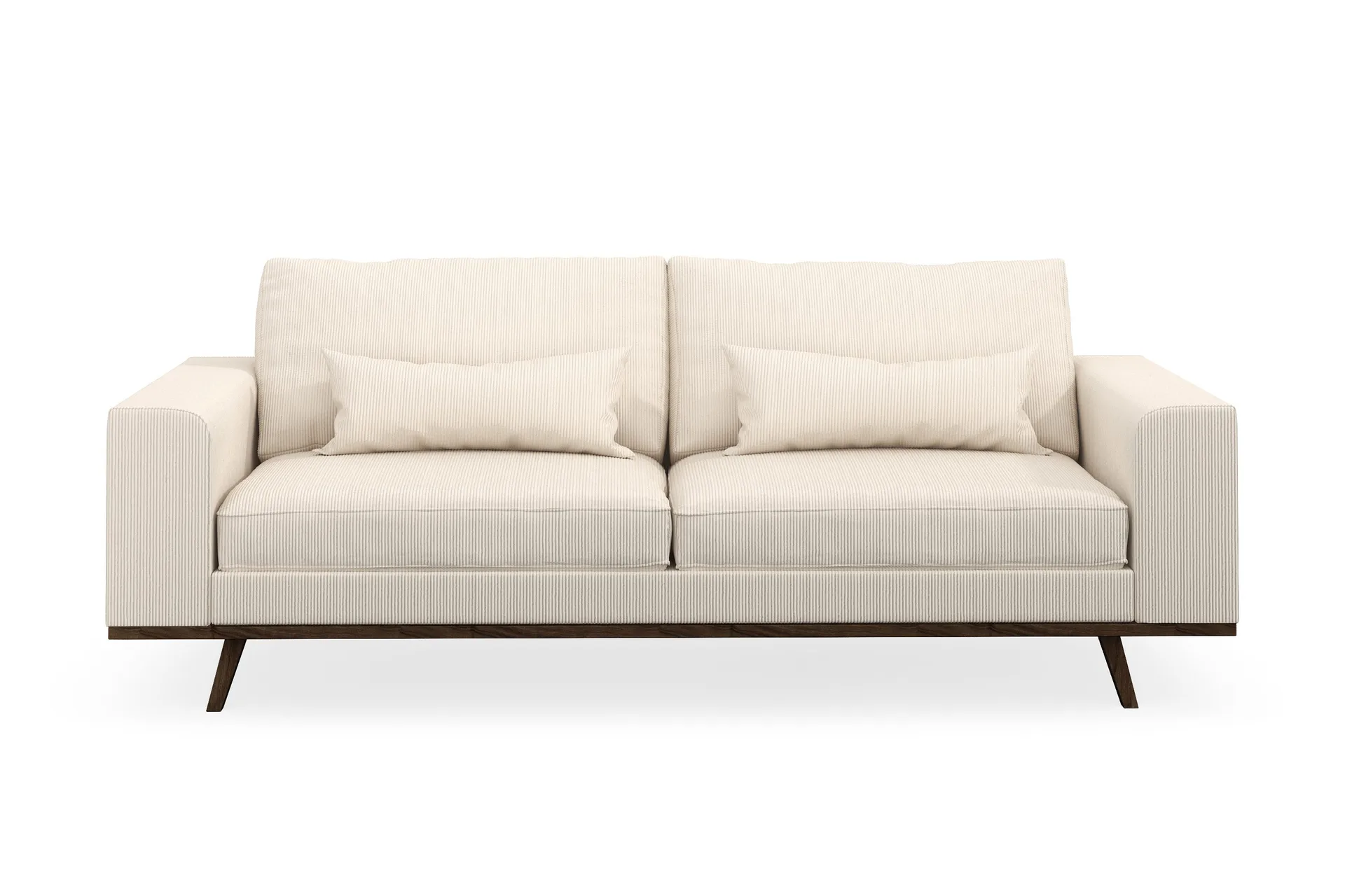 copenhagen 3-sits manchestersoffa - beige