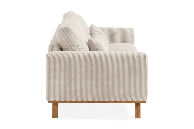 Copenhagen 3-sits Manchestersoffa - Beige - Möbler - Vardagsrum - Soffor - 3-sits soffor