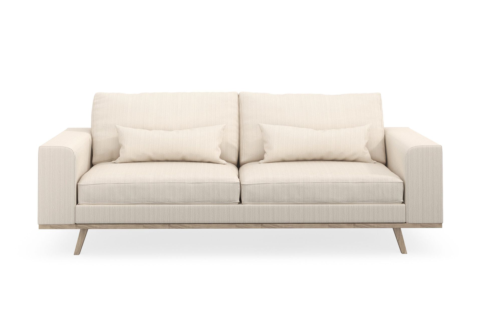 copenhagen 3-sits manchestersoffa - beige