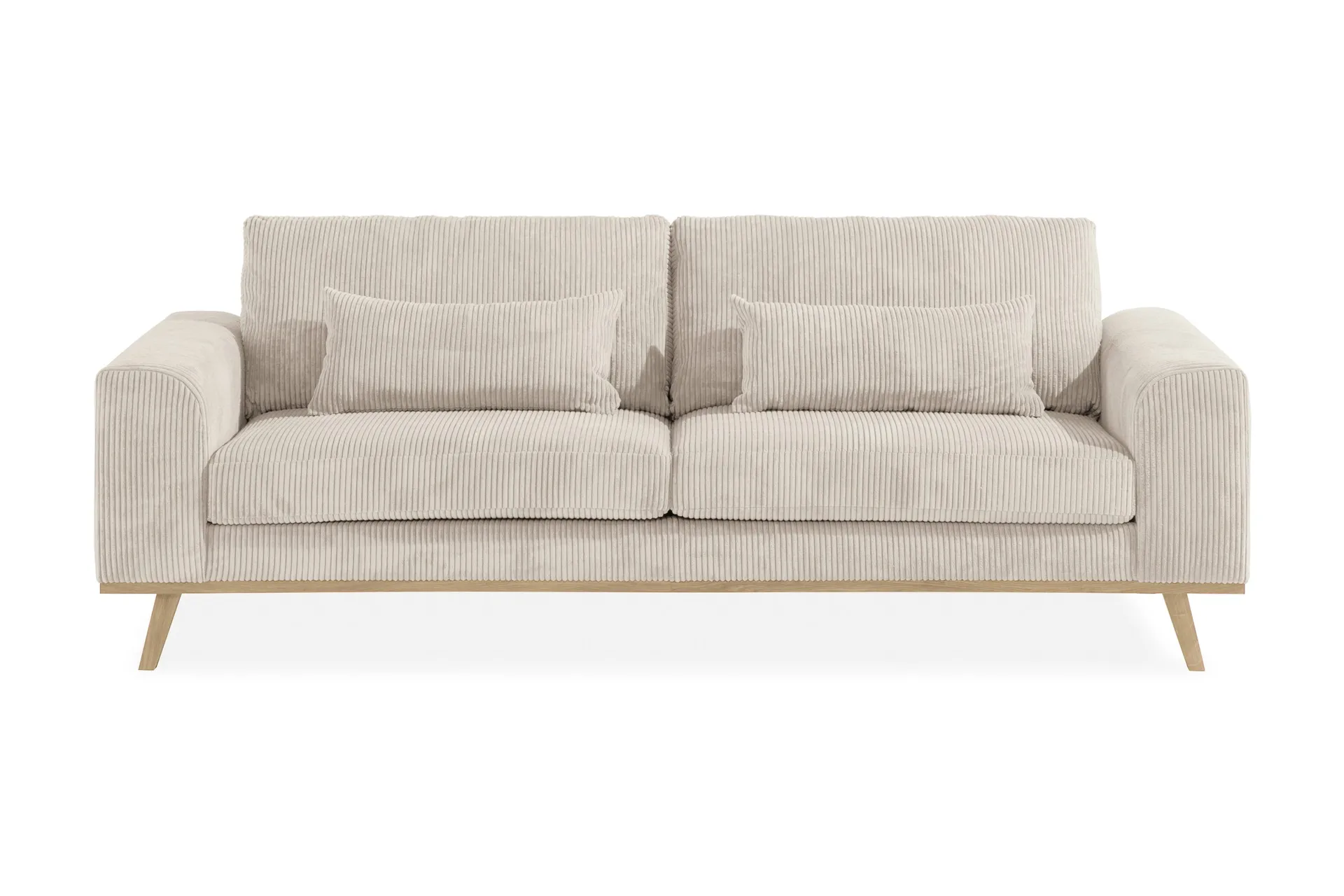 Copenhagen 3-sits Manchestersoffa - Beige