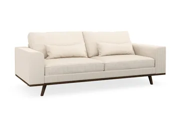 Copenhagen 3-sits Manchestersoffa - Beige - Möbler - Vardagsrum - Soffor - 3-sits soffor