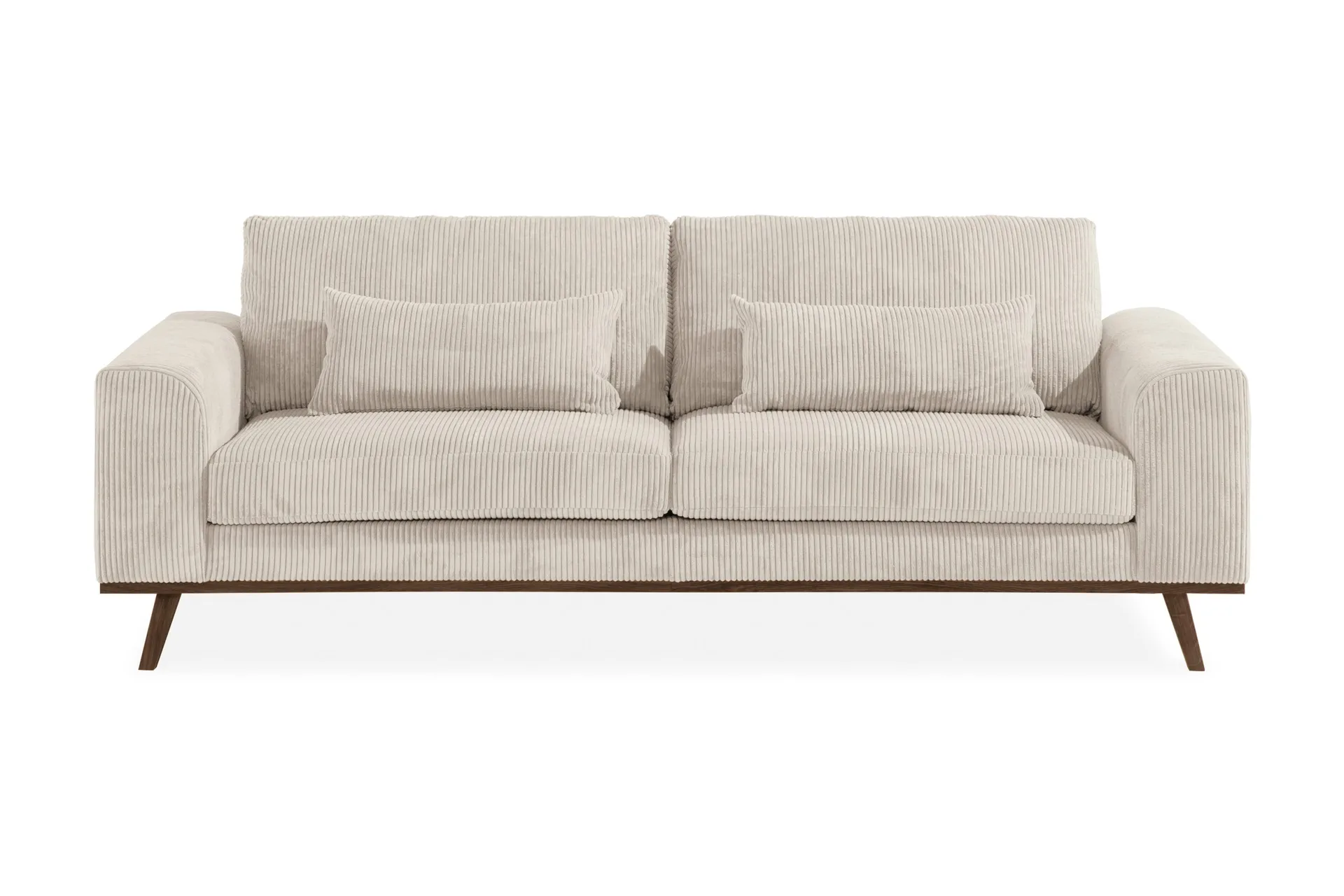copenhagen 3-sits manchestersoffa - beige