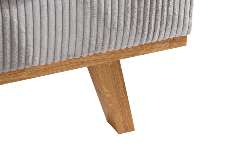 Copenhagen 3-sits Manchestersoffa - Ljusgrå - Möbler - Vardagsrum - Soffor - 3-sits soffor