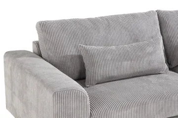 Copenhagen 3-sits Manchestersoffa - Ljusgrå - Möbler - Vardagsrum - Soffor - 3-sits soffor