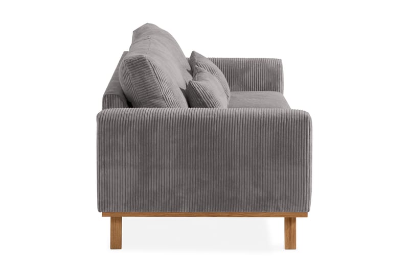 Copenhagen 3-sits Manchestersoffa - Mörkgrå - Möbler - Vardagsrum - Soffor - 3-sits soffor