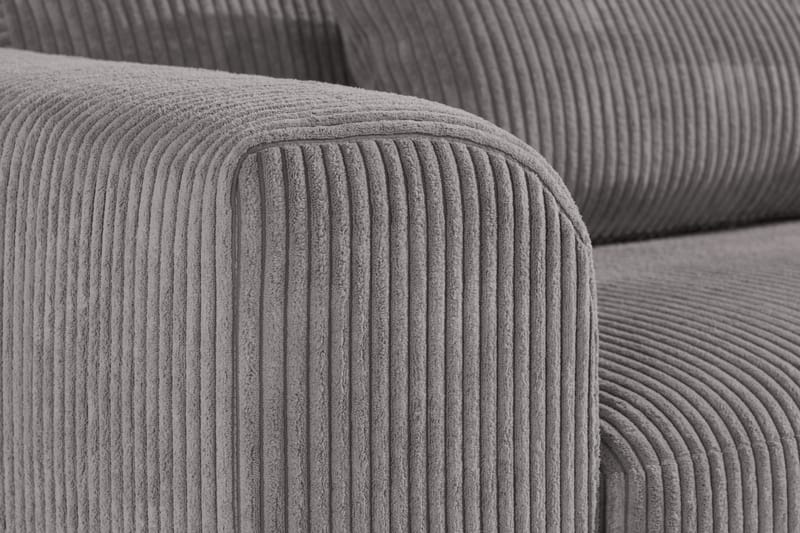 Copenhagen 3-sits Manchestersoffa - Mörkgrå - Möbler - Vardagsrum - Soffor - 3-sits soffor