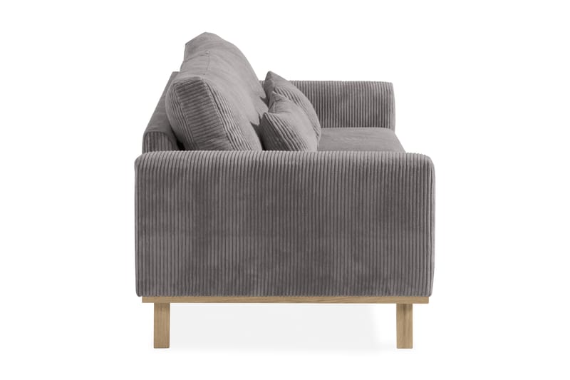 Copenhagen 3-sits Manchestersoffa - Mörkgrå - Möbler - Vardagsrum - Soffor - 3-sits soffor