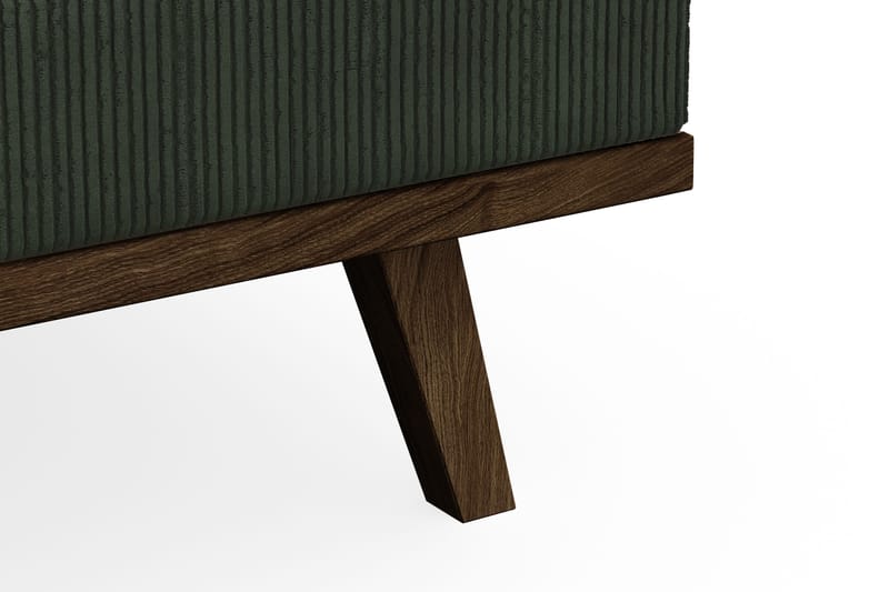 Copenhagen 3-sits Manchestersoffa - Mörkgrön - Möbler - Vardagsrum - Soffor - 3-sits soffor