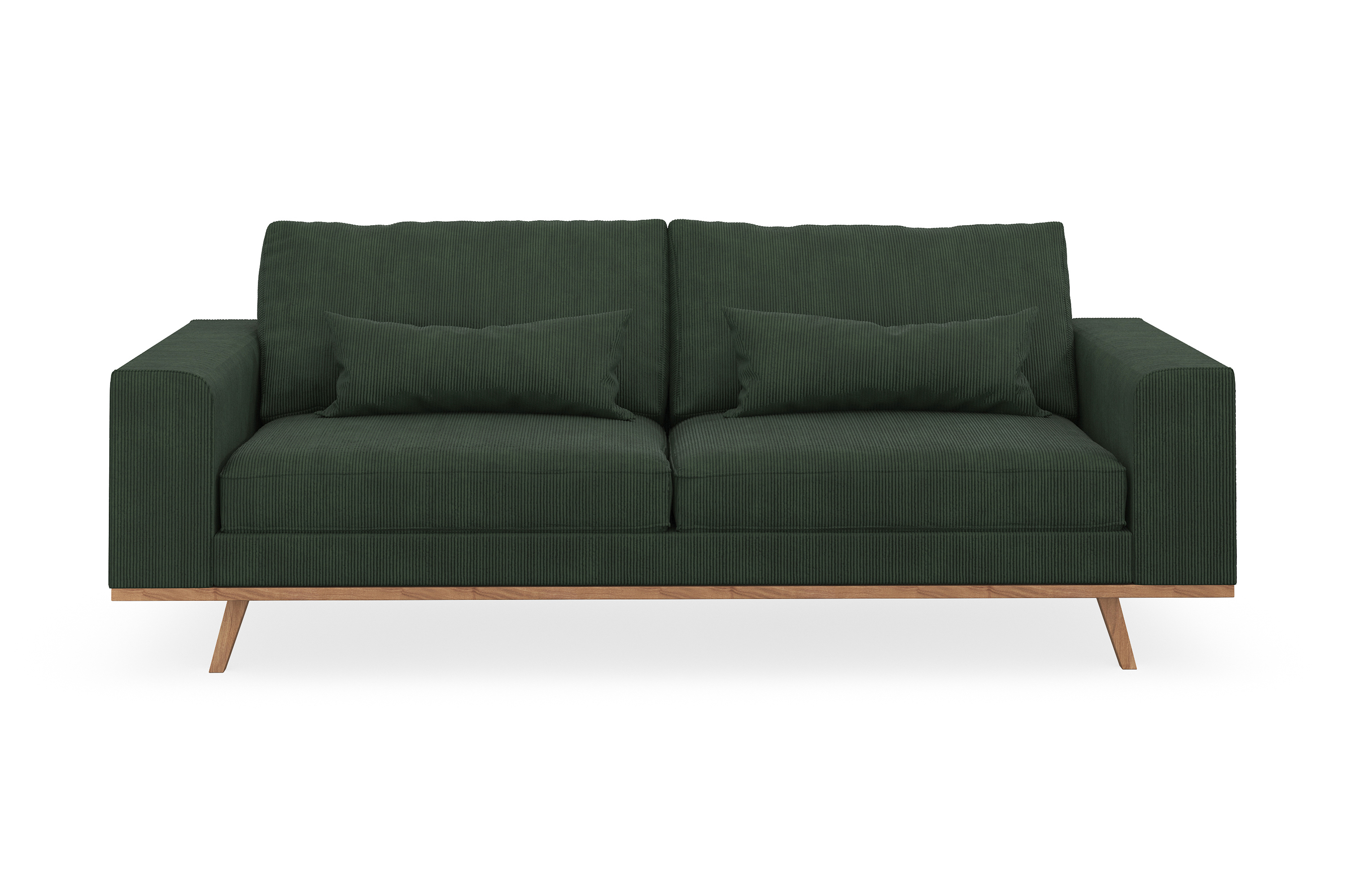 copenhagen 3-sits manchestersoffa - mörkgrön