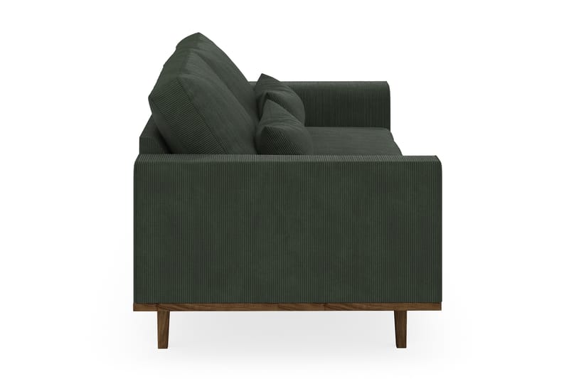Copenhagen 3-sits Manchestersoffa - Mörkgrön - Möbler - Vardagsrum - Soffor - 3-sits soffor