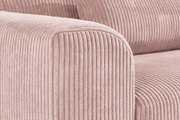 Copenhagen 3-sits Manchestersoffa - Rosa - Möbler - Vardagsrum - Soffor - 3-sits soffor