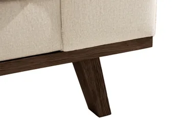 Copenhagen 3-sits Sammetssoffa - Beige - Möbler - Vardagsrum - Soffor - 3-sits soffor