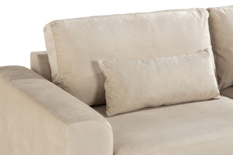 Copenhagen 3-sits Sammetssoffa - Beige - Möbler - Vardagsrum - Soffor - 3-sits soffor