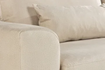 Copenhagen 3-sits Sammetssoffa - Beige - Möbler - Vardagsrum - Soffor - 3-sits soffor
