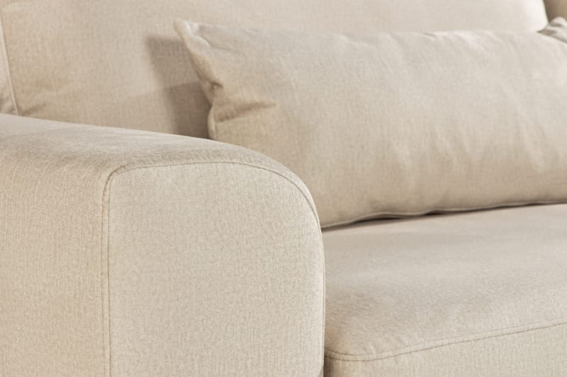Copenhagen 3-sits Sammetssoffa - Beige - Möbler - Vardagsrum - Soffor - 3-sits soffor
