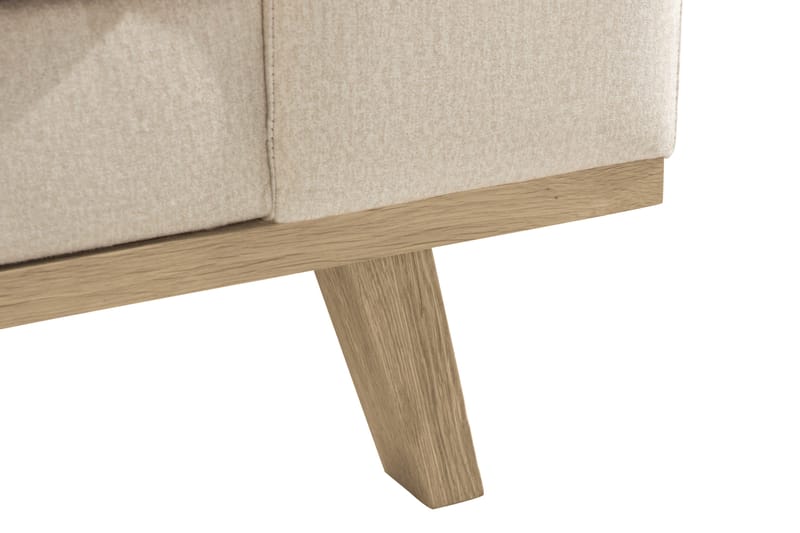 Copenhagen 3-sits Sammetssoffa - Beige - Möbler - Vardagsrum - Soffor - 3-sits soffor