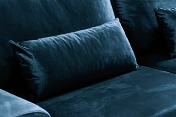 Copenhagen 3-sits Sammetssoffa - Blå - Möbler - Vardagsrum - Soffor - 3-sits soffor