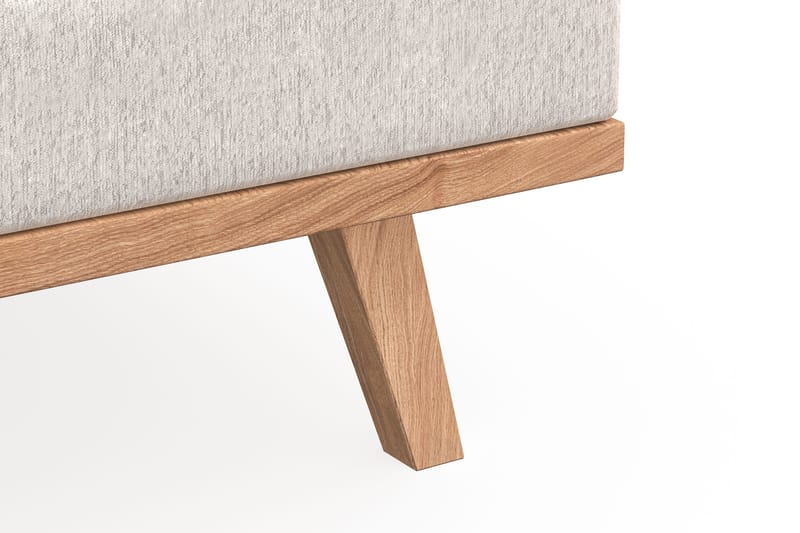 Copenhagen 3-sits Sammetssoffa - Krämvit - Möbler - Vardagsrum - Soffor - 3-sits soffor