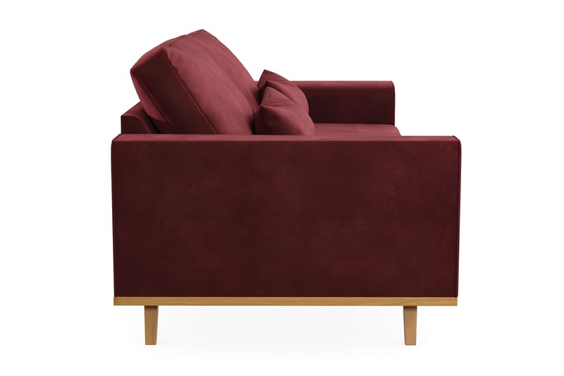 Copenhagen 3-sits Sammetssoffa - Lila - Möbler - Vardagsrum - Soffor - 3-sits soffor
