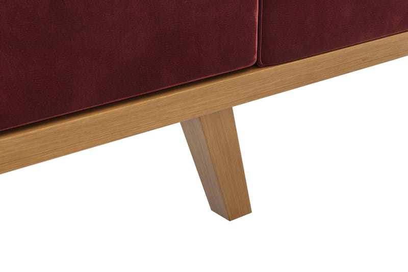 Copenhagen 3-sits Sammetssoffa - Lila - Möbler - Vardagsrum - Soffor - 3-sits soffor