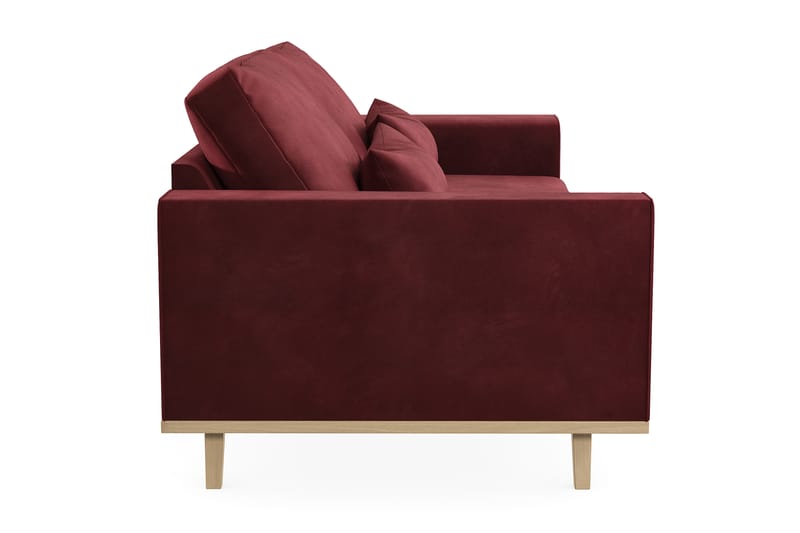 Copenhagen 3-sits Sammetssoffa - Lila - Möbler - Vardagsrum - Soffor - 3-sits soffor