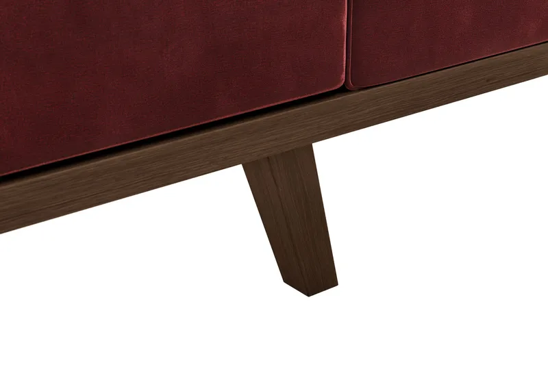 Copenhagen 3-sits Sammetssoffa - Lila - Möbler - Vardagsrum - Soffor - 3-sits soffor