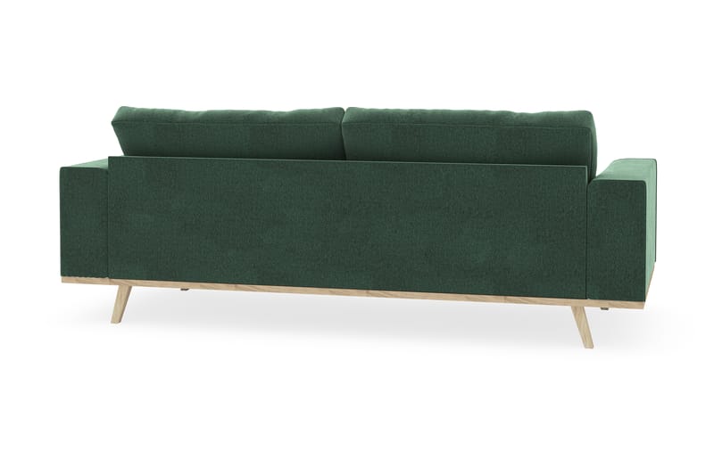 Copenhagen 3-sits Sammetssoffa - Mörkgrön - Möbler - Vardagsrum - Soffor - 3-sits soffor