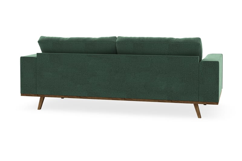 Copenhagen 3-sits Sammetssoffa - Mörkgrön - Möbler - Vardagsrum - Soffor - 3-sits soffor