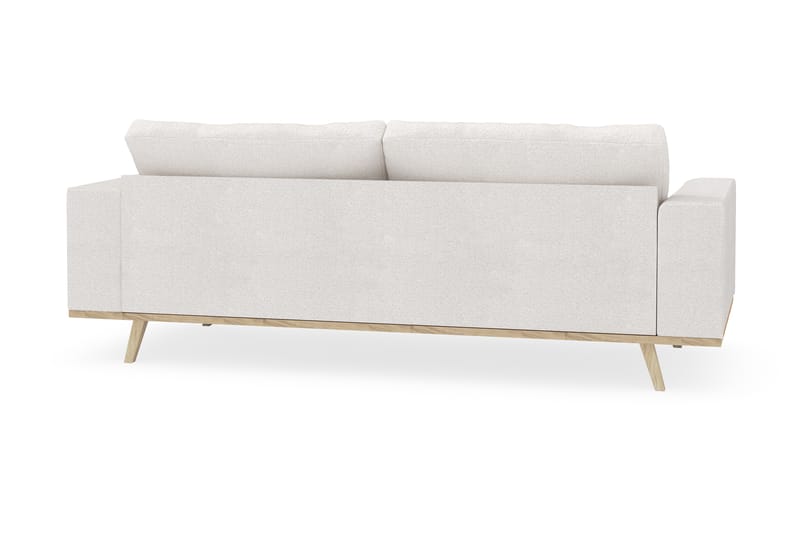 Copenhagen 3-sits Soffa i Bouclé - Vit - Möbler - Vardagsrum - Soffor - 3-sits soffor