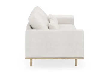 Copenhagen 3-sits Soffa i Bouclé - Vit - Möbler - Vardagsrum - Soffor - 3-sits soffor
